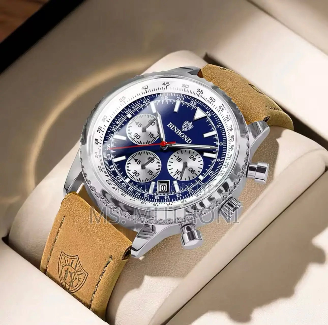 New Binbond Chronograph Gents Watch