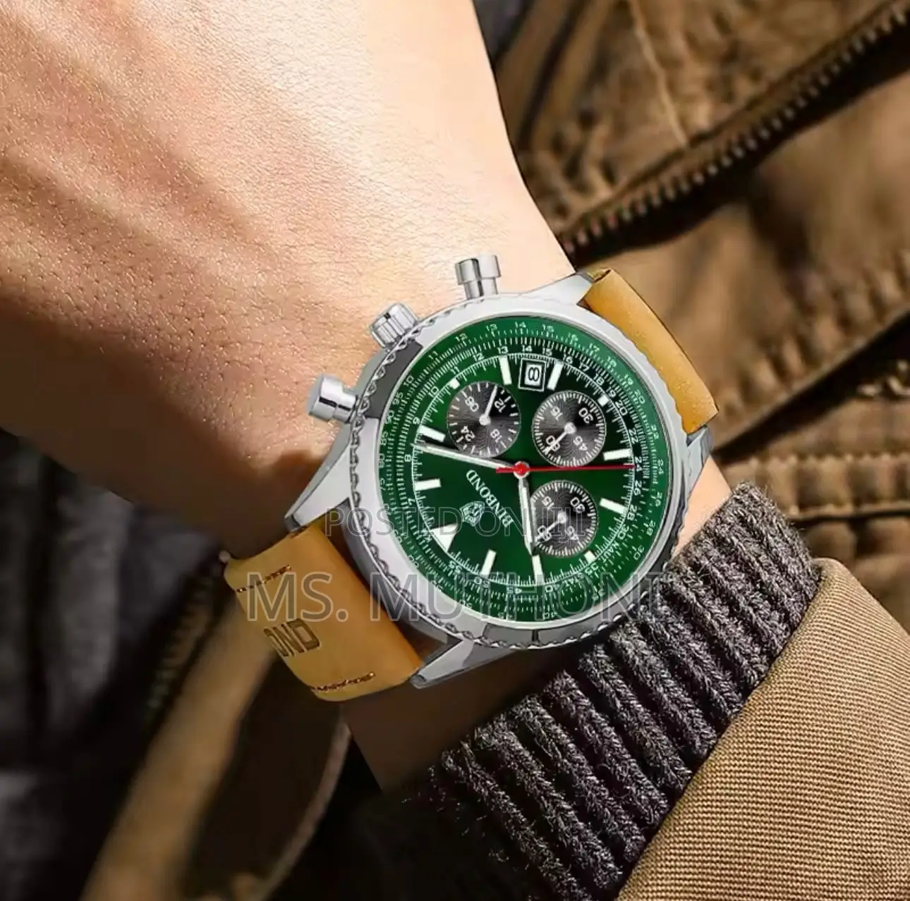 New Binbond Chronograph Gents Watch