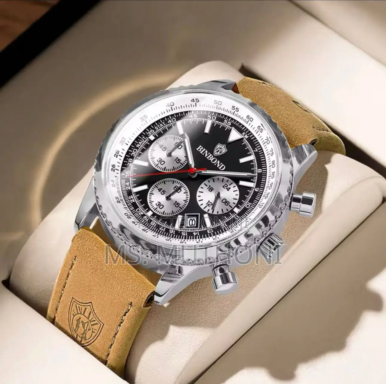 New Binbond Chronograph Gents Watch