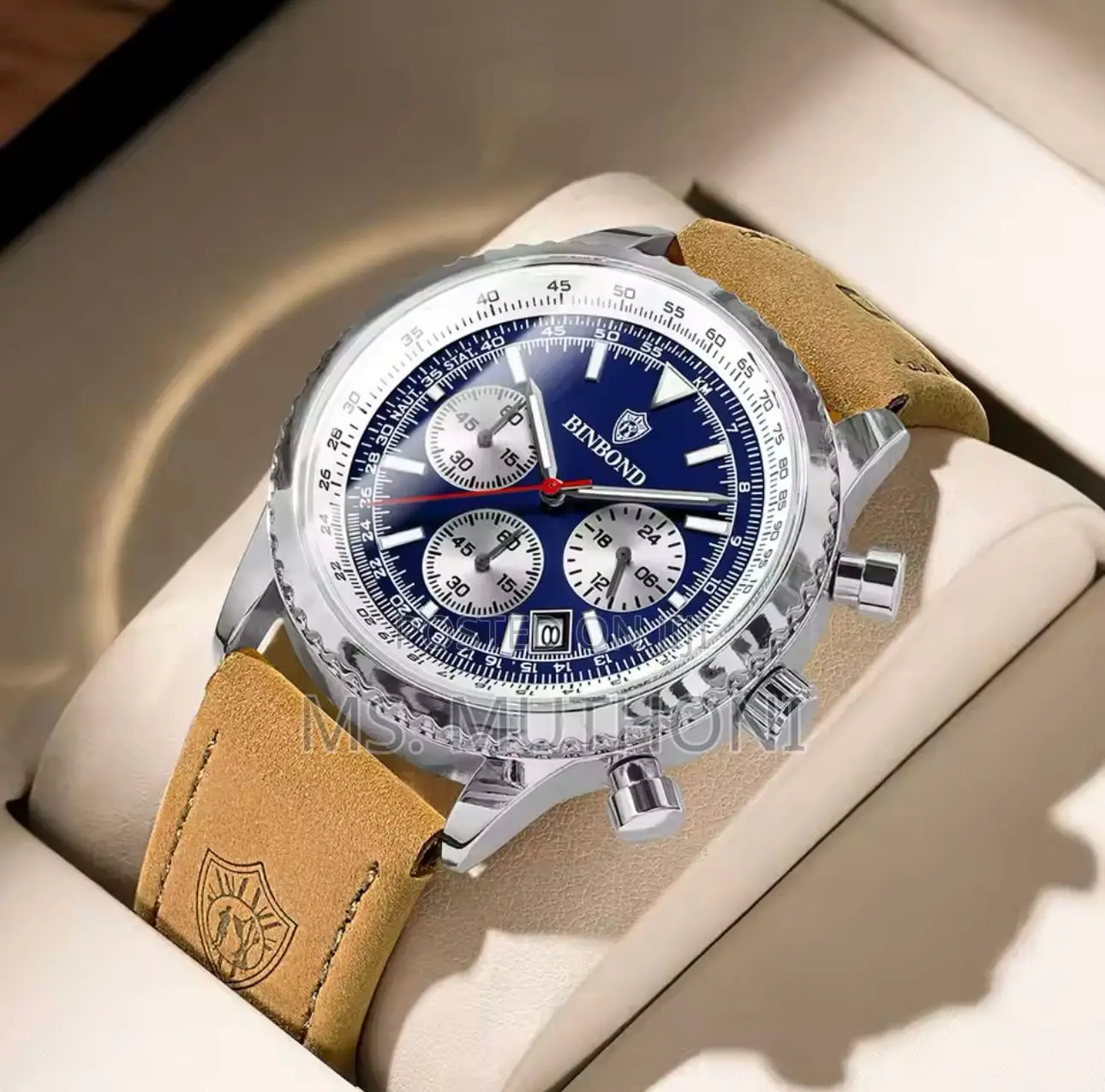 New Binbond Chronograph Gents Watch