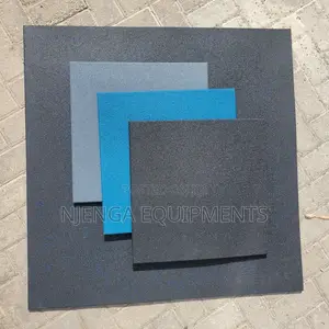Black, Blue and Grey Rubber Matts