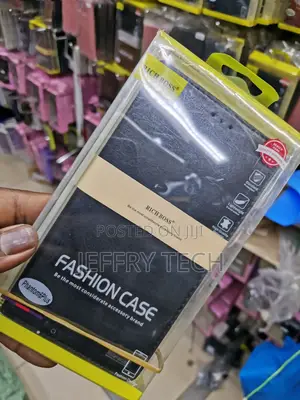 Universal Richboss Flip Cover for Tecno Phantom 6 Plus-Black