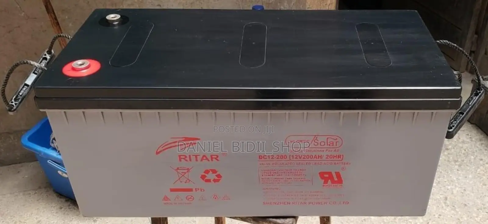 Ritar Chloride Backup Batteries 200ah 12v