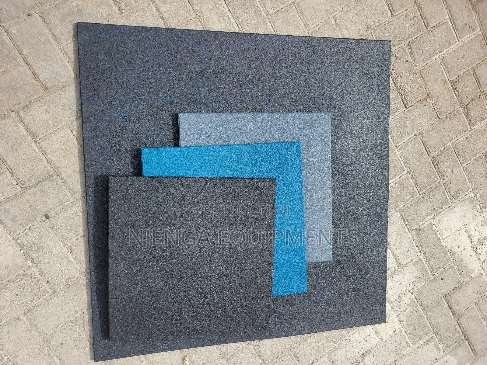 Multicolors Aesthetic Rubber Flooring