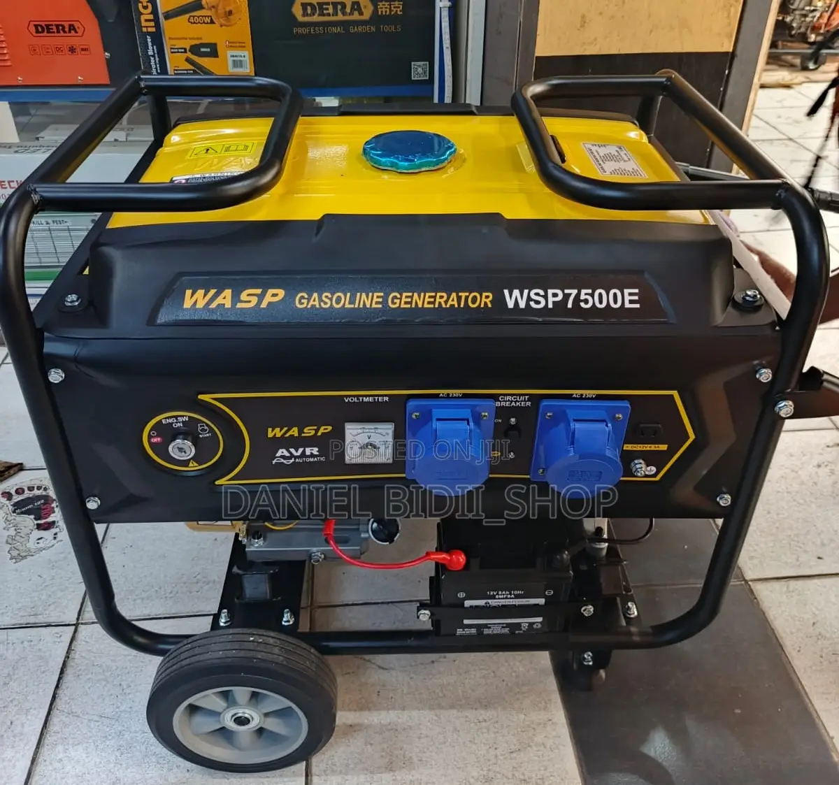 Wasp Petrol Generator 7.5kva Heavy Duty With AVR