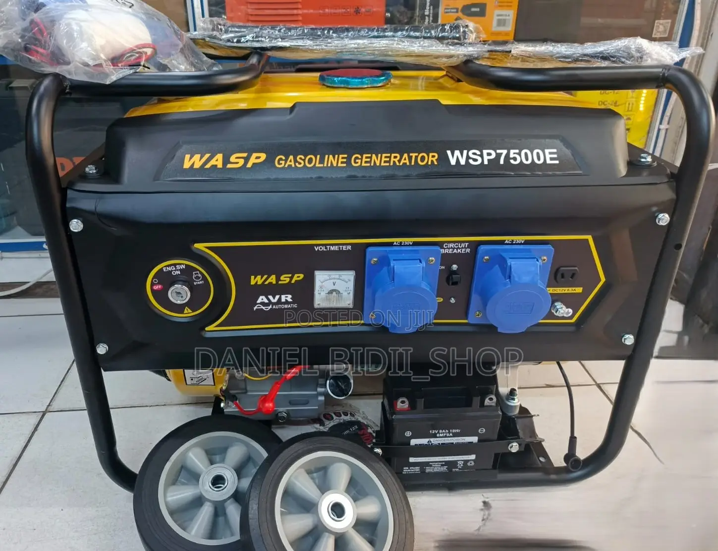 Wasp Petrol Generator 7.5kva Heavy Duty With AVR