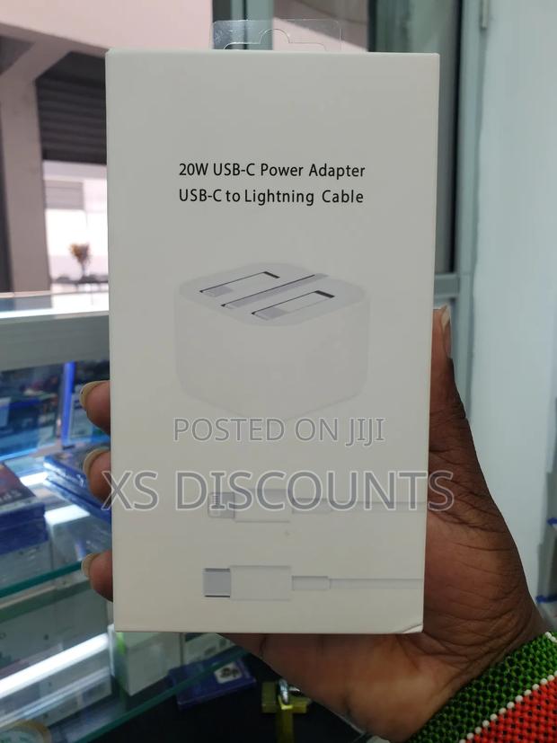 Apple 20w Usb-C Power Adapter/Usb-C to Lightning Cable
