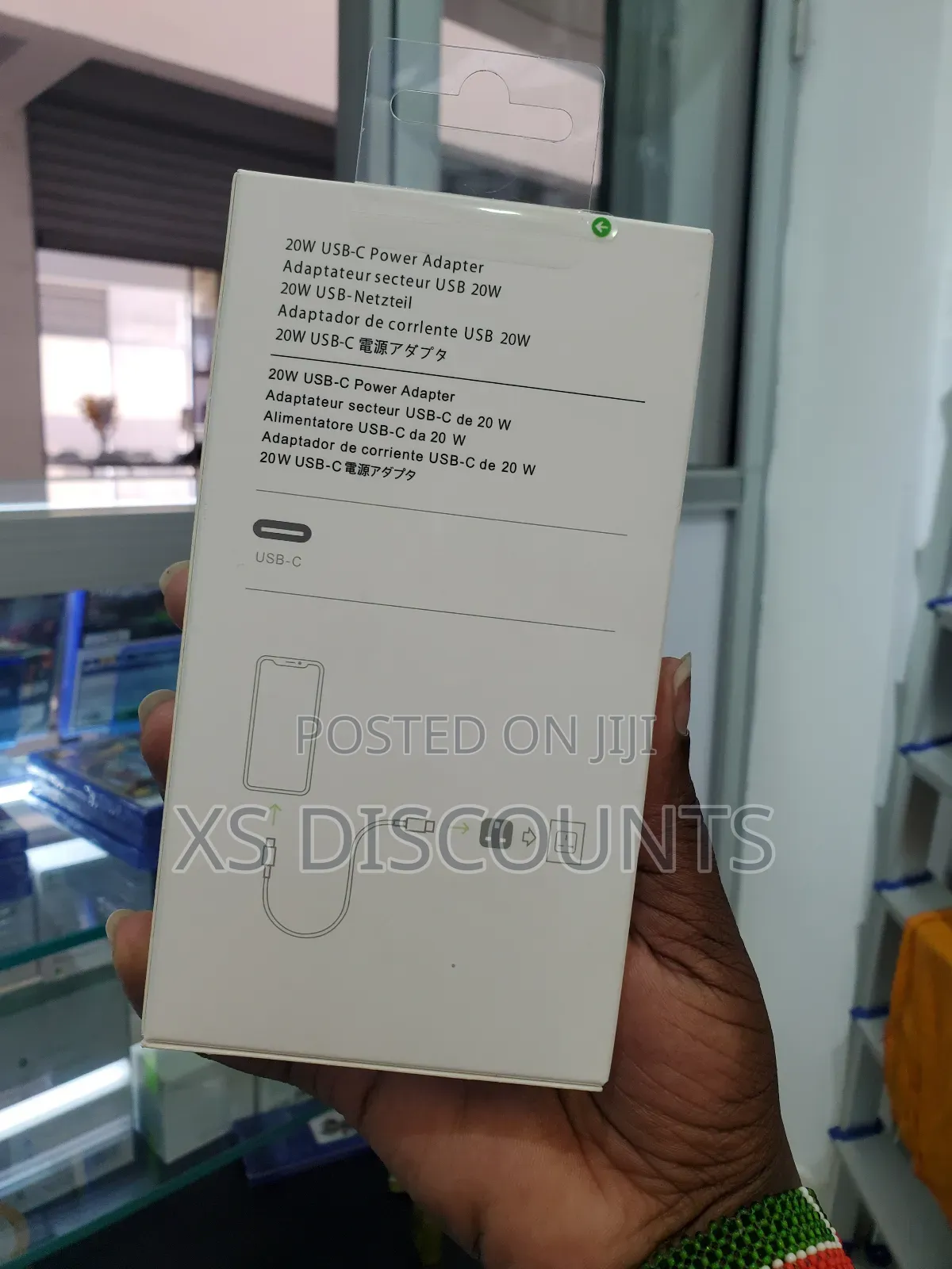 Apple 20w Usb-C Power Adapter/Usb-C to Lightning Cable 