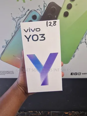 New Vivo Y03 128 GB Black