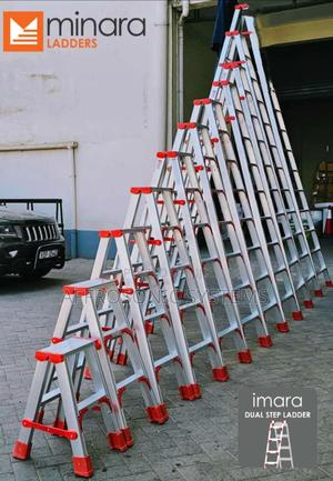 Double Sided Aluminium Step Ladder - thumbnail 2