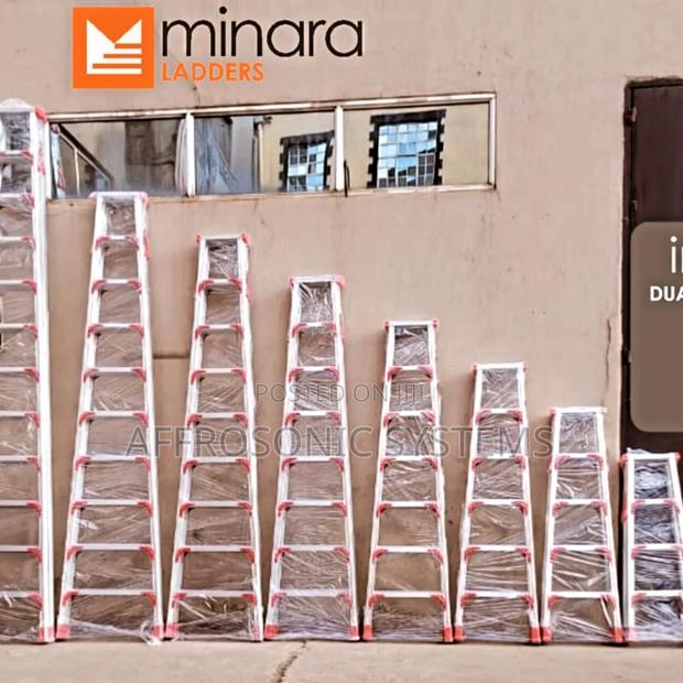 Double Sided Aluminium Step Ladder - thumbnail 3