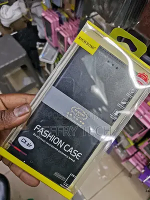Universal Richboss Tecno Camon CX Air Wallet Case -Black