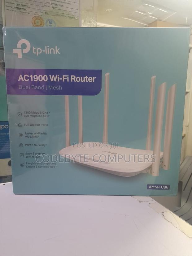 Tp-link Ac1900 Wireless Mu-mimo Wi-fi Router - Tl-archer C86 - main view