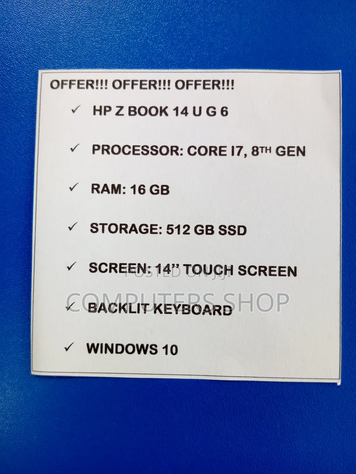 Laptop HP ZBook 14u 16GB Intel Core I7 SSD 512GB