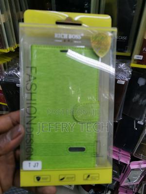 Universal Richboss Flip Case for Samsung Galaxy J7-Green - thumbnail 2