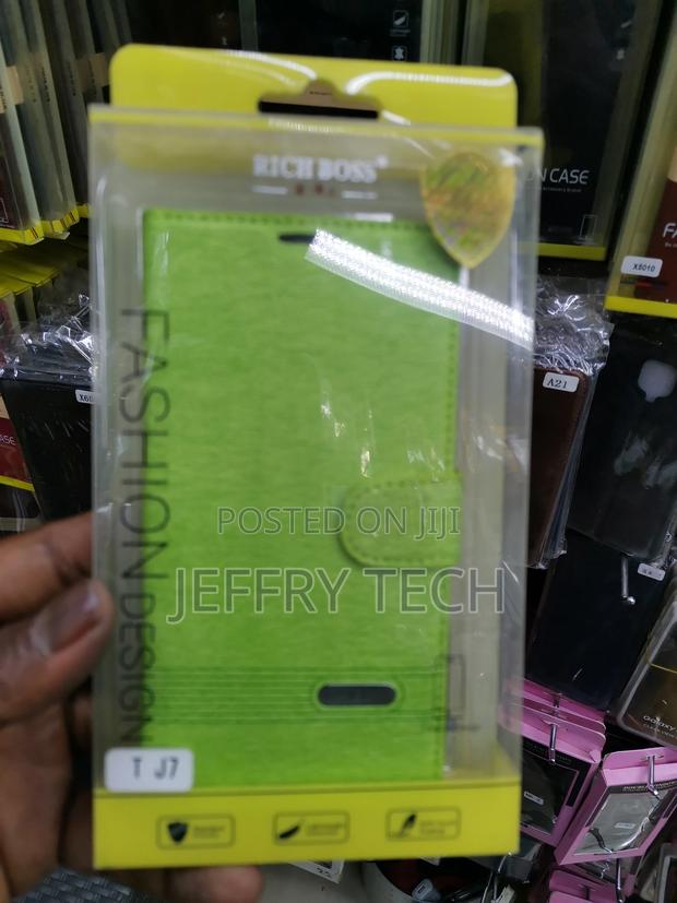 Universal Richboss Flip Case for Samsung Galaxy J7-Green - main view
