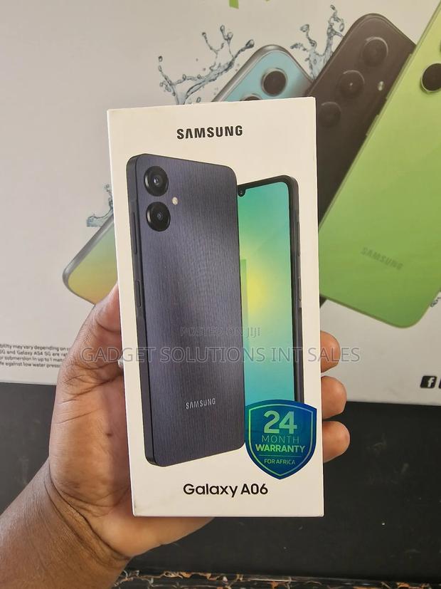 New Samsung Galaxy A06 64 GB Black