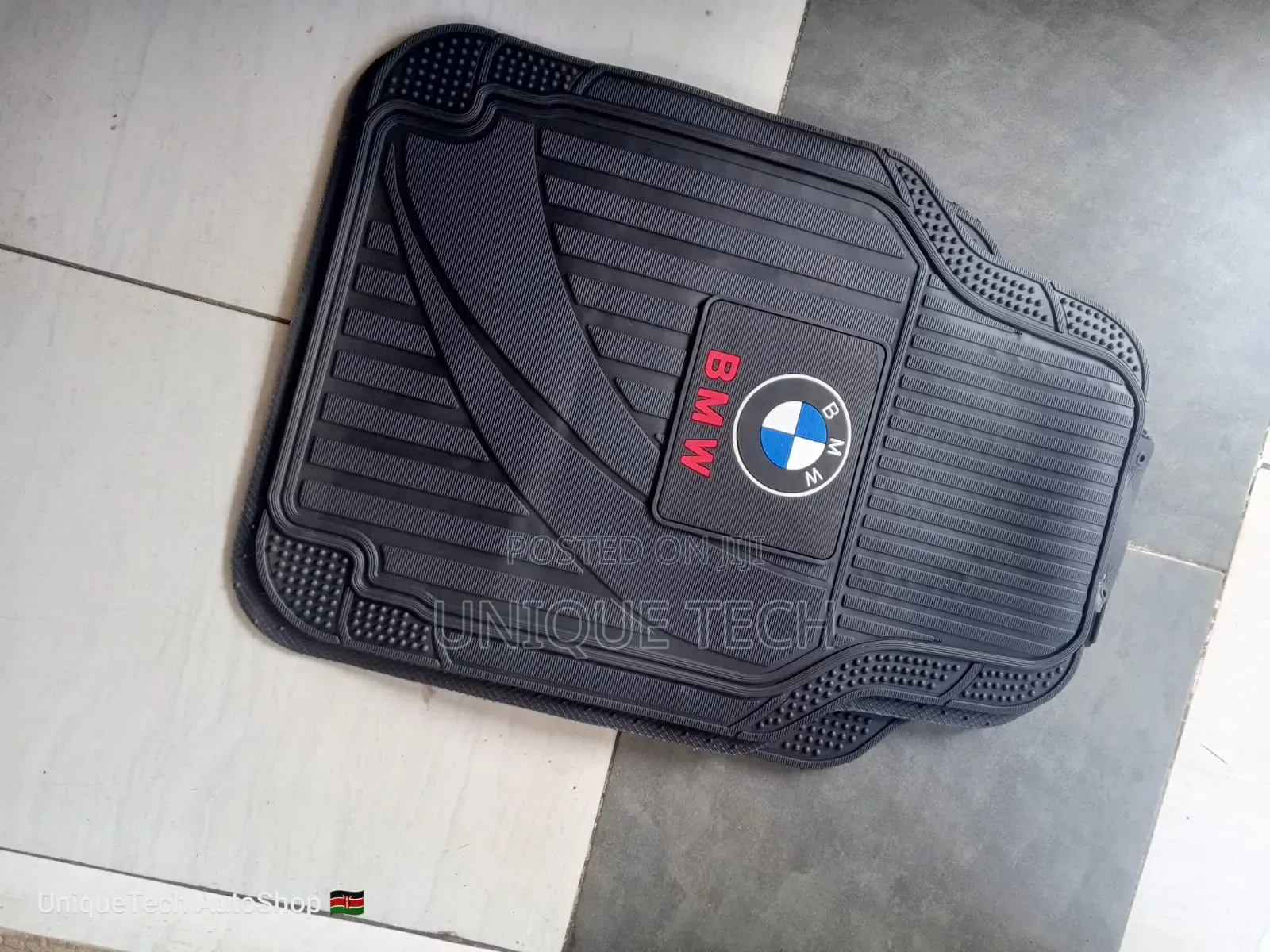 Stylish BMW Rubber Interior Mats : Anti-Slip