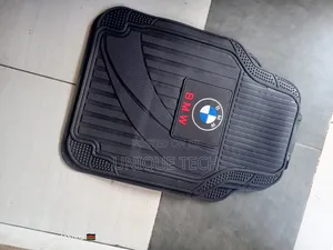 Stylish BMW Rubber Interior Mats : Anti-Slip