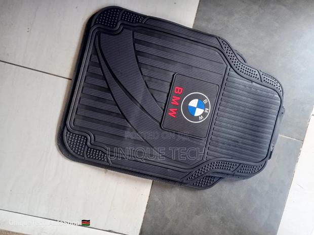 Stylish BMW Rubber Interior Mats : Anti-Slip
