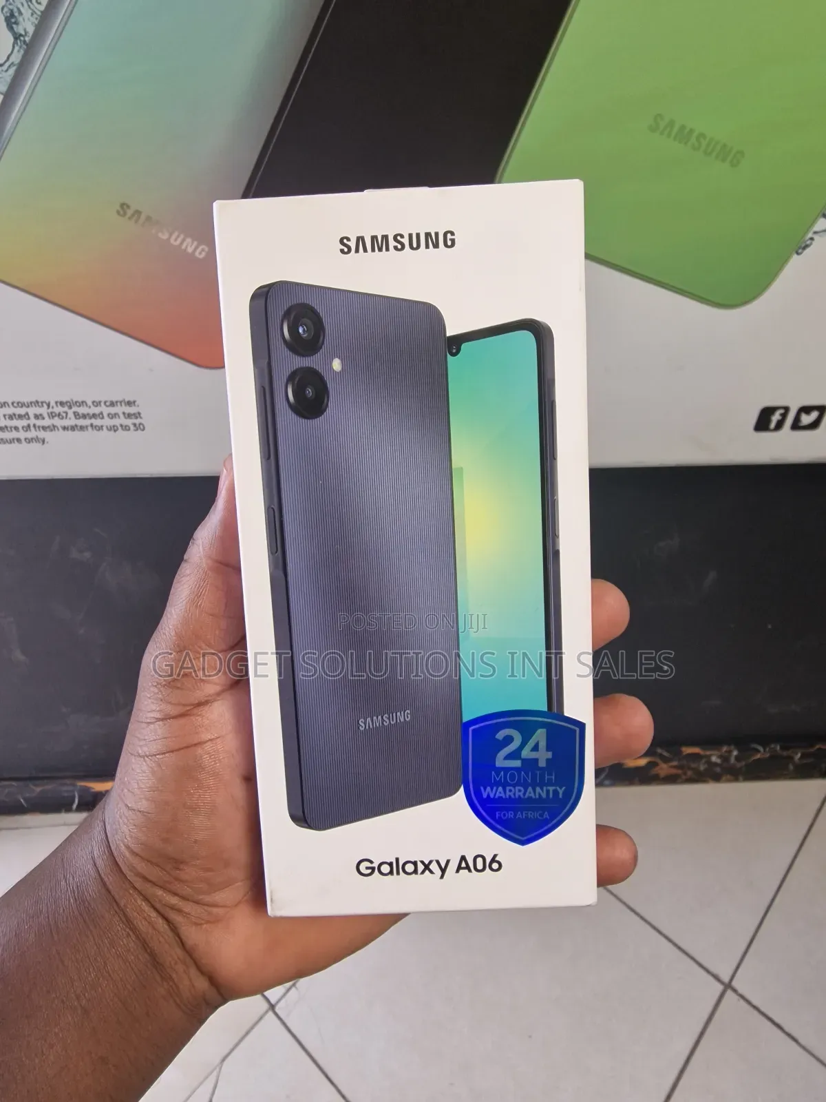 New Samsung Galaxy A06 64 GB Black
