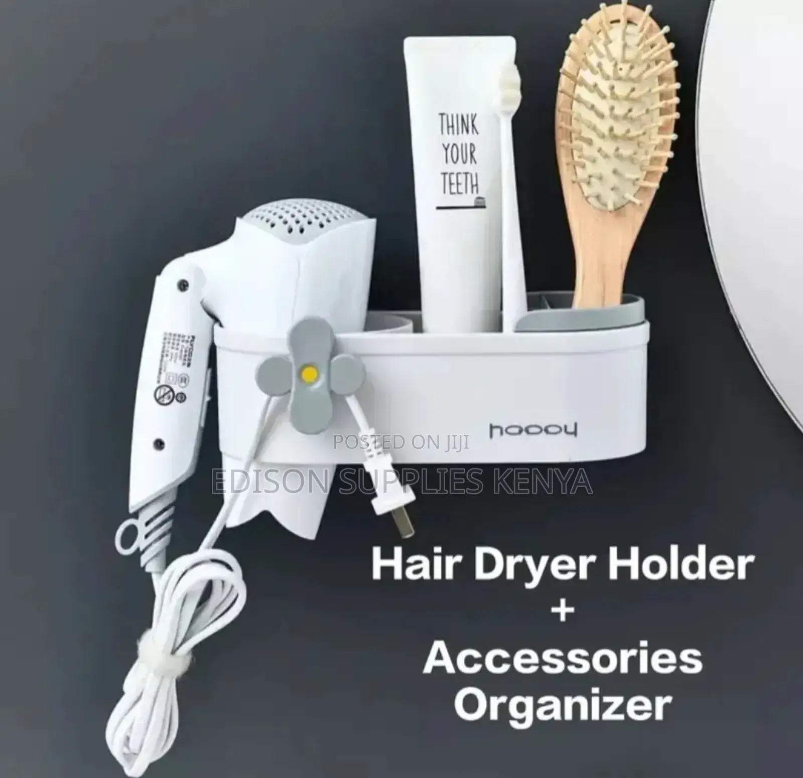 Hair Dryer Holder for Bathroom Hair Dryer Holder Organizer