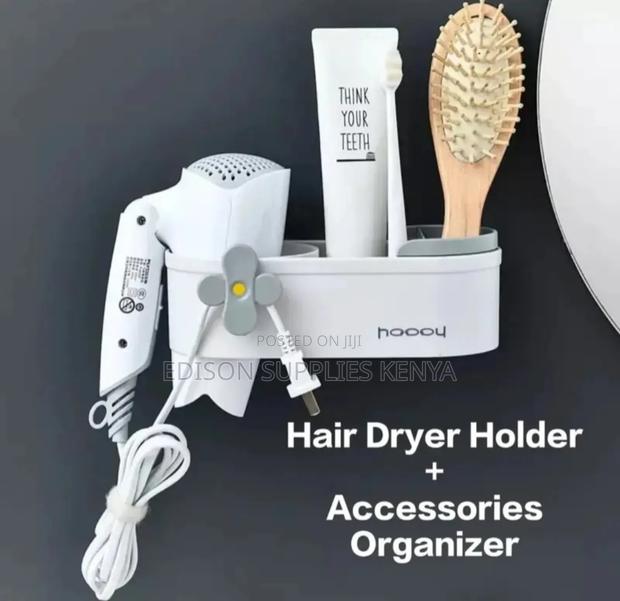 Hair Dryer Holder for Bathroom Hair Dryer Holder Organizer