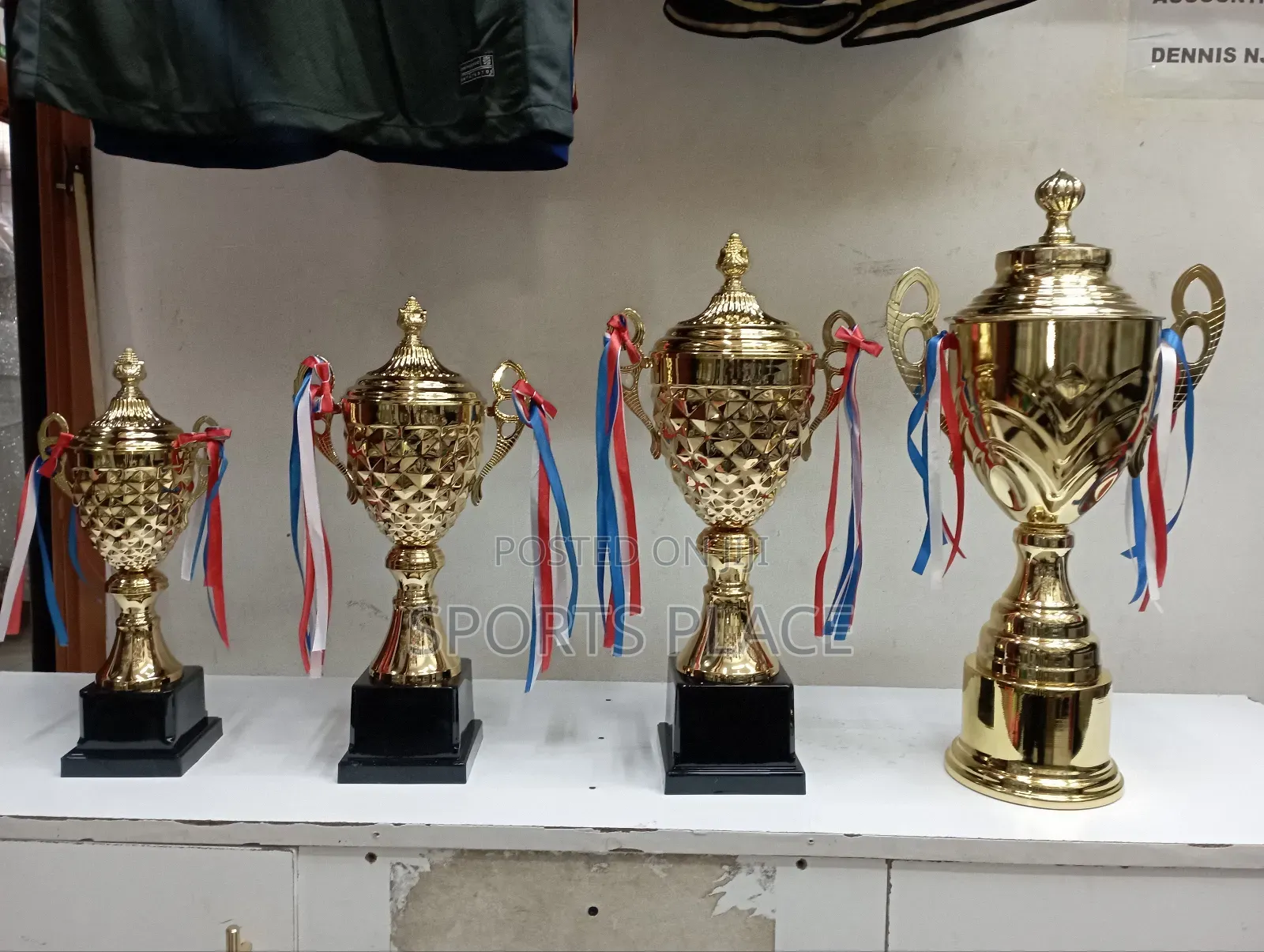 Big Magnificent Golden Trophy