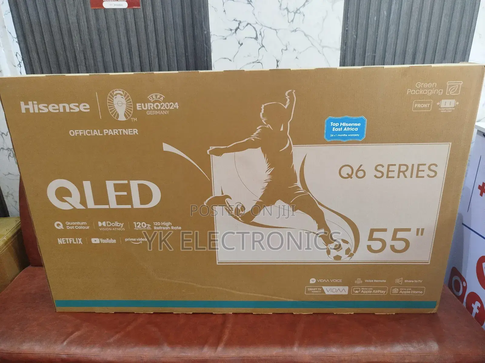 Hisense 55 Inch Tv Qled Q6 Series 55q6n