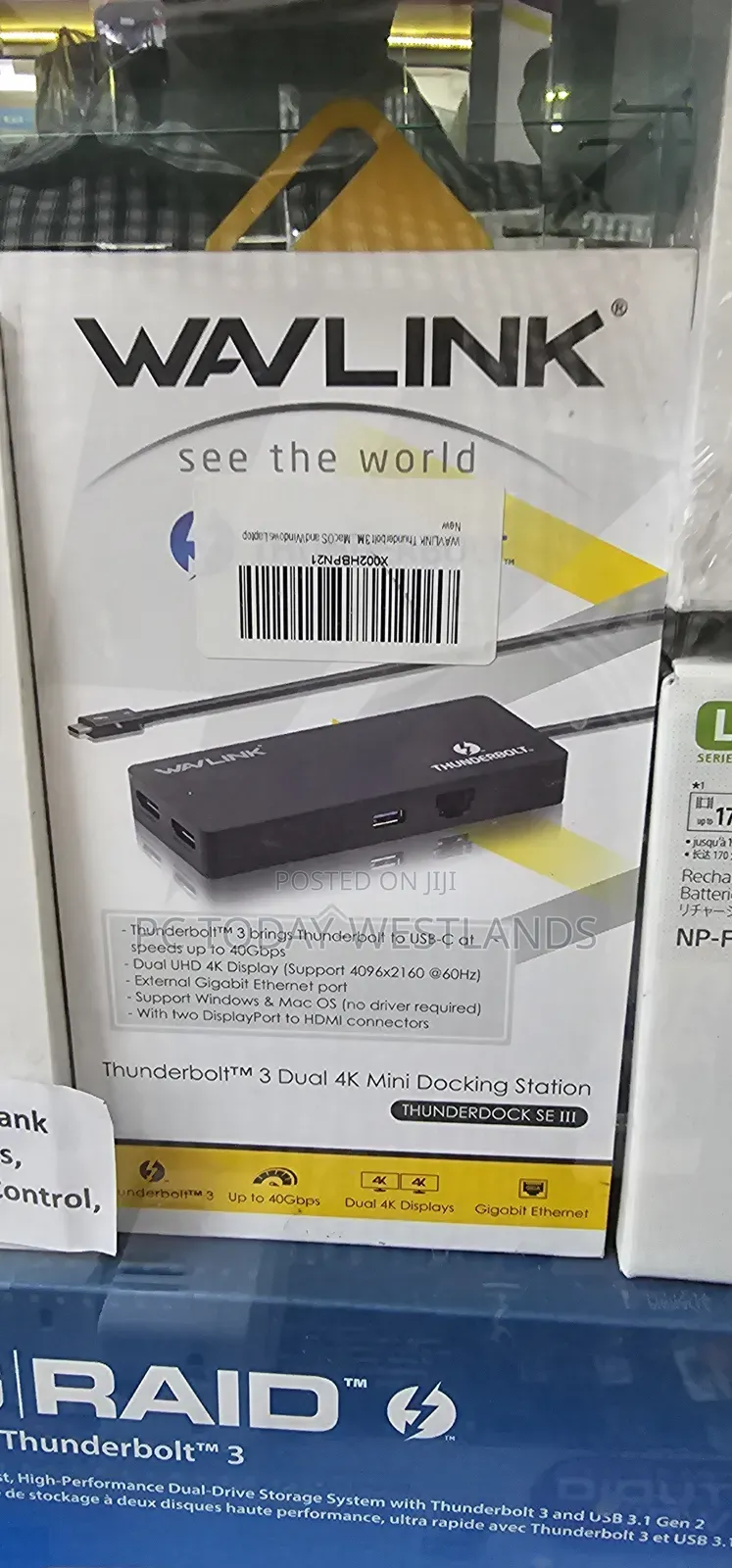 Thunderdock Thunderbolttm 3 Dual Mini Docking Station