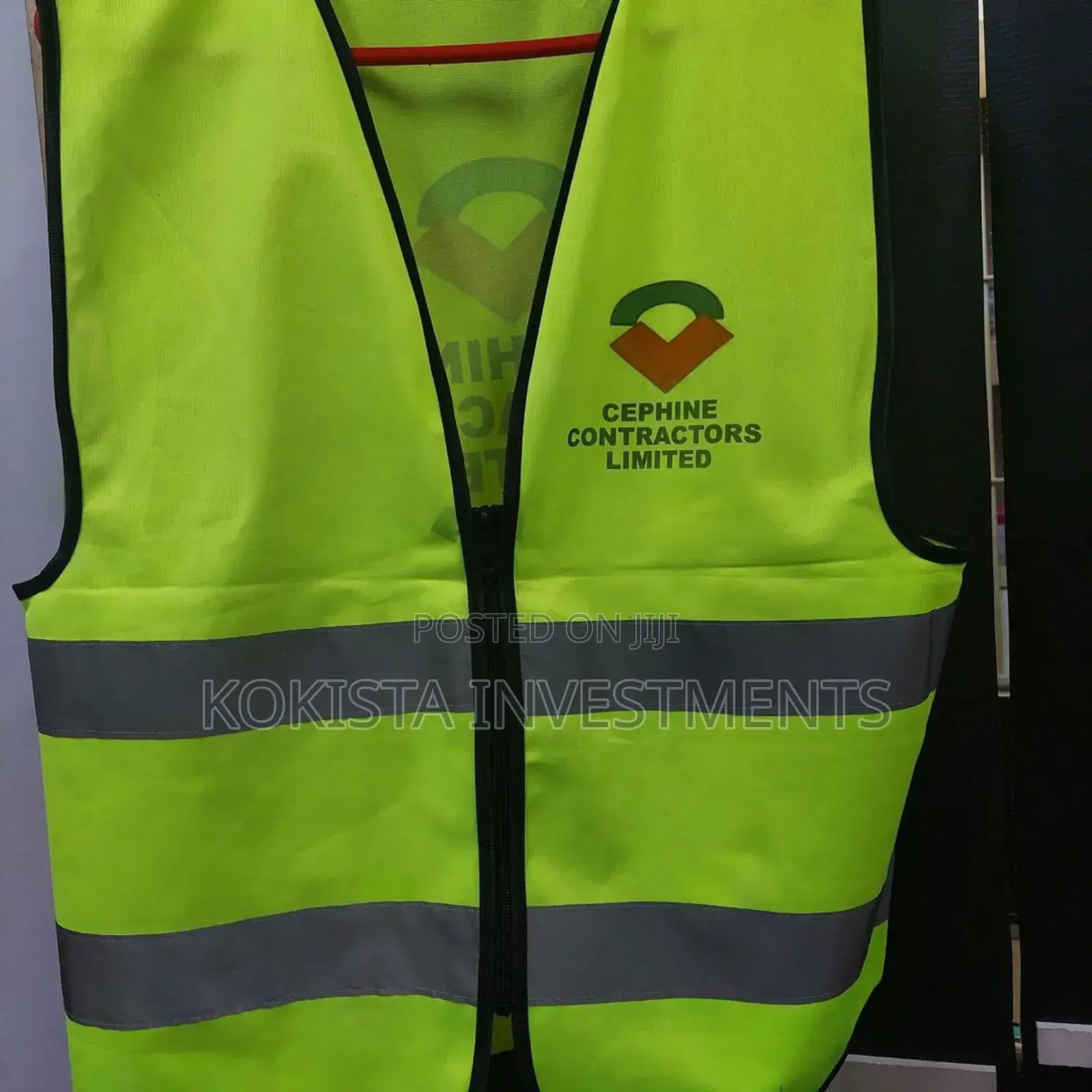 Lime Green Zipped Reflectors