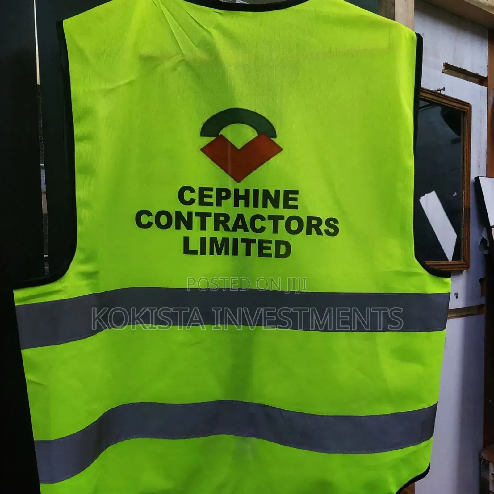 Lime Green Zipped Reflectors