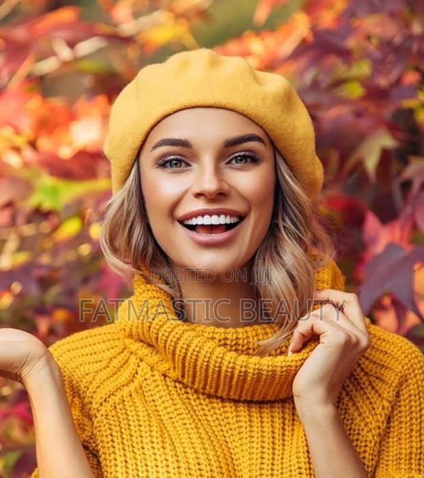 Nude Beret Hat / Yellow - thumbnail 4