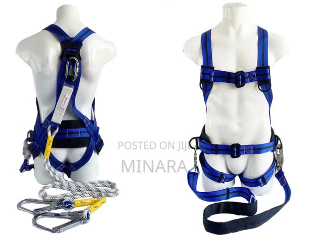 Full Body Safety Harness, Double Hook Lanyard