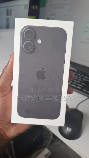 New Apple iPhone 16 256 GB Black