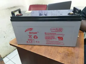 Ritar 12v100ah/20hrs Maintenance Free Solar Backup Battery