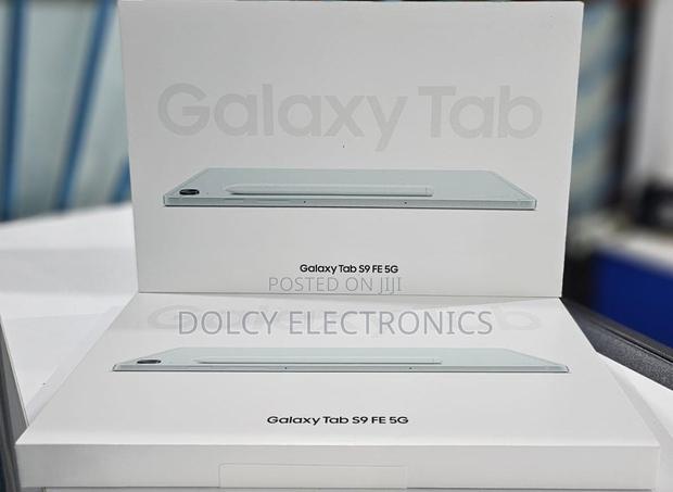 New Samsung Galaxy Tab S9 FE 256 GB White - main view