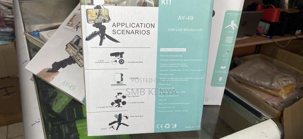 Vlogging Kit (Mic+Led Light+Tripod+Shutter) - thumbnail 2