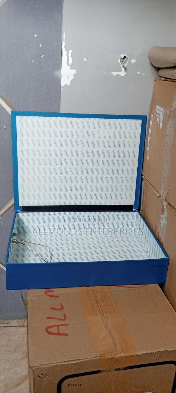 Lid Box File- Globe - main view