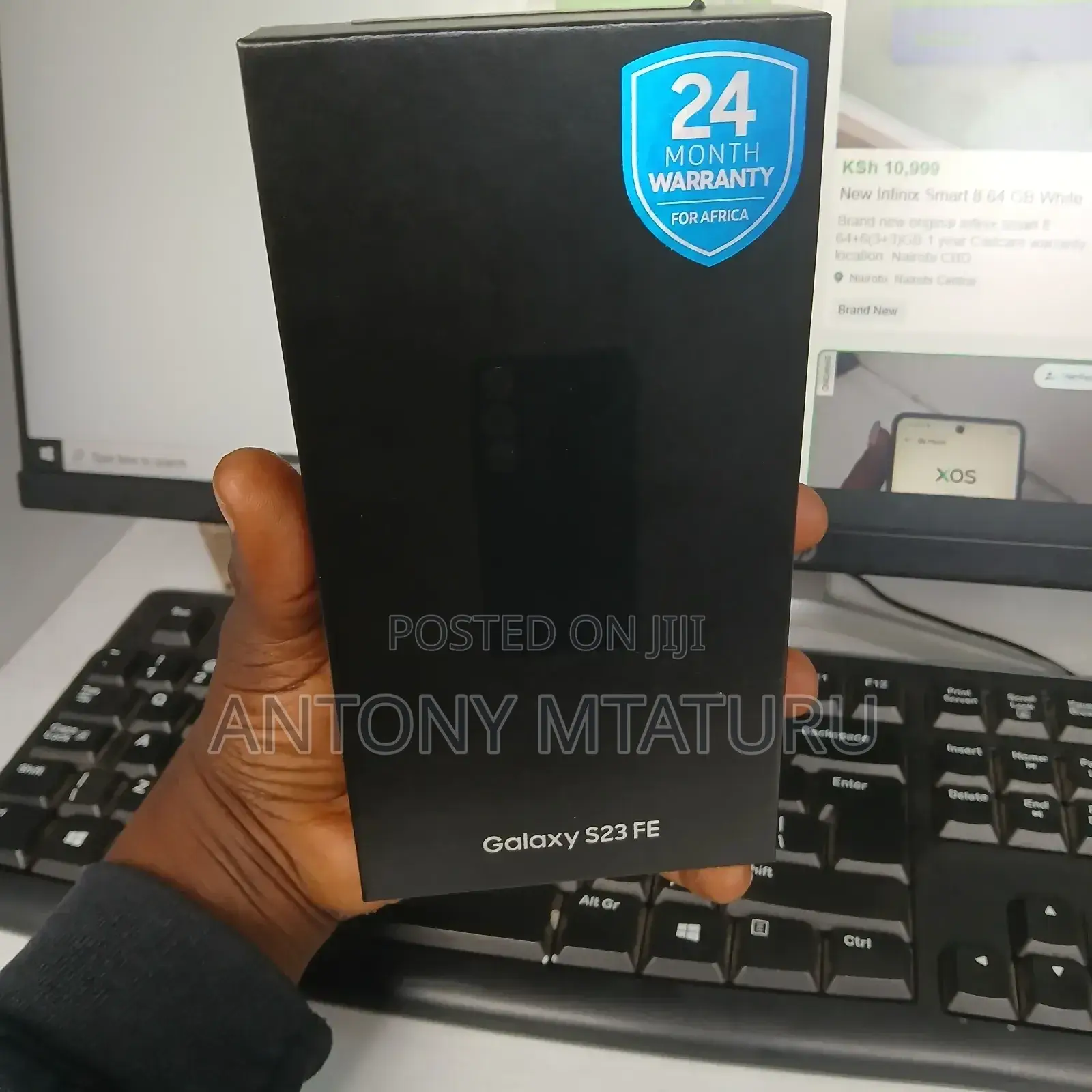 New Samsung Galaxy S23 FE 256 GB Black