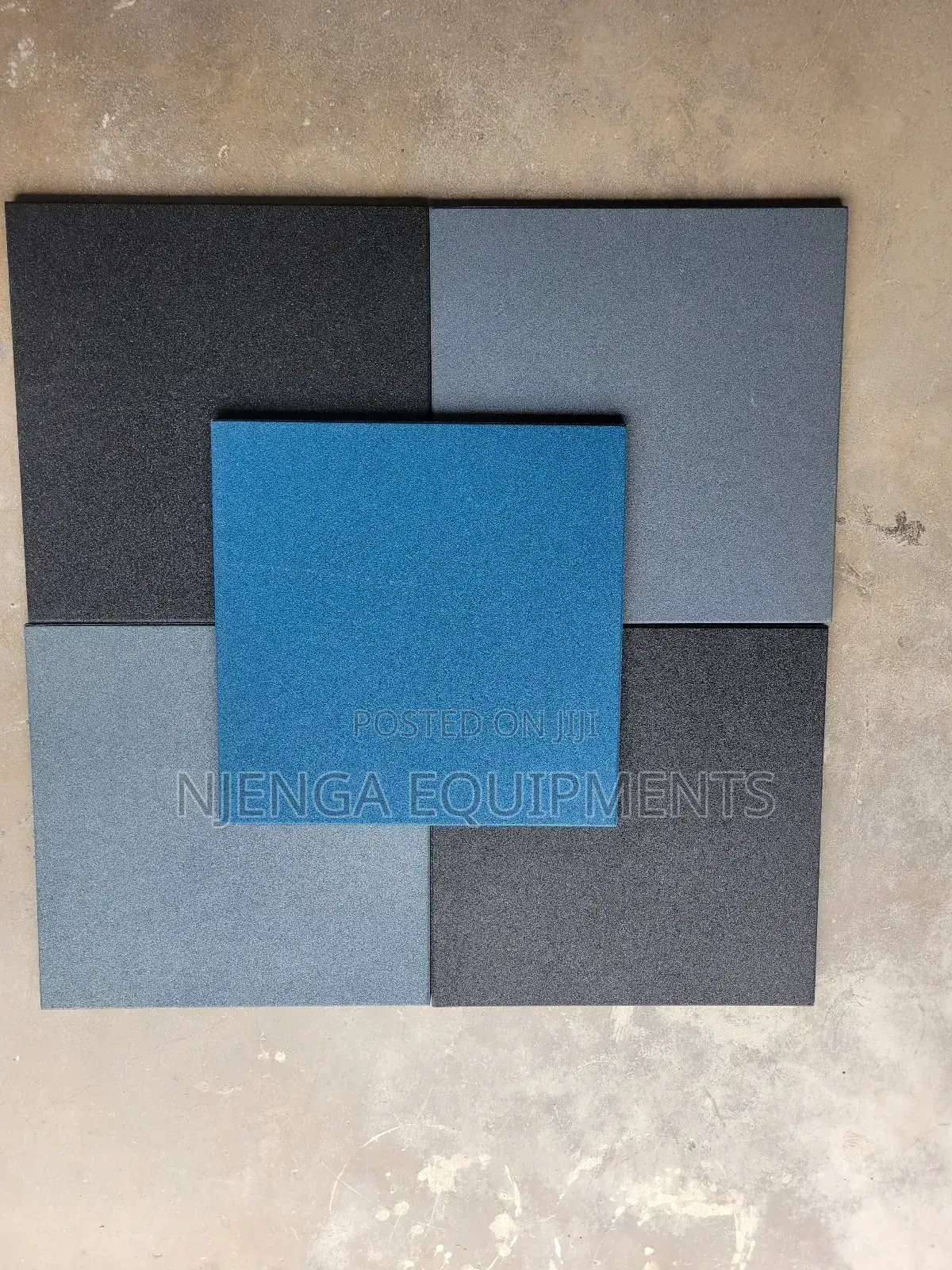Rubber Padding Tiles Available / Gym Tiles