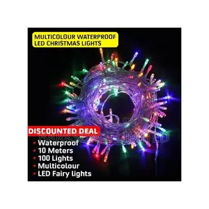 Multicolor Christmas String Lights RGB 10M LED Xmas Fairy