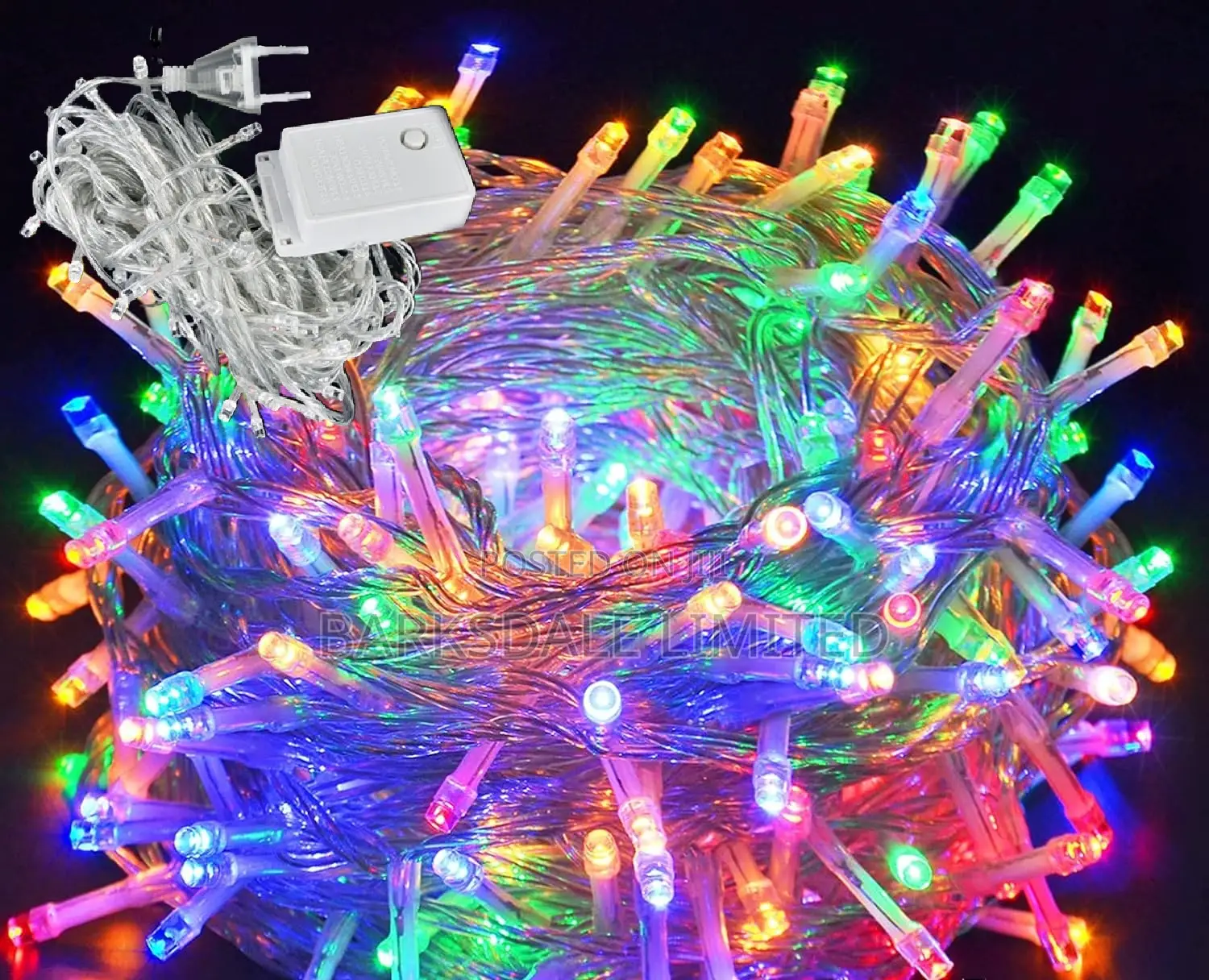 Multicolor Christmas String Lights RGB 10M LED Xmas Fairy