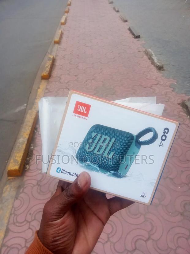 JBL Go4 Bluetooth Portable Waterproof Speaker, 4.2w Blue - thumbnail 2