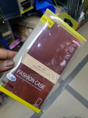Universal Leather Flip Case for Infinix Note 11 -Brown