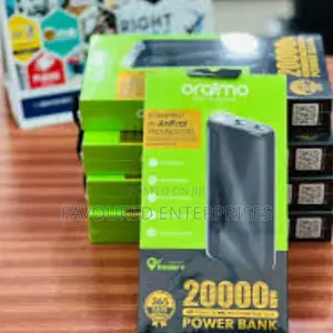 Oraimo Traveler 15 Flash 20000mah 15W Power Bank - Black
