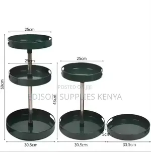 Rotating Spice Rack 360° Rotating Organizer Large Capacity