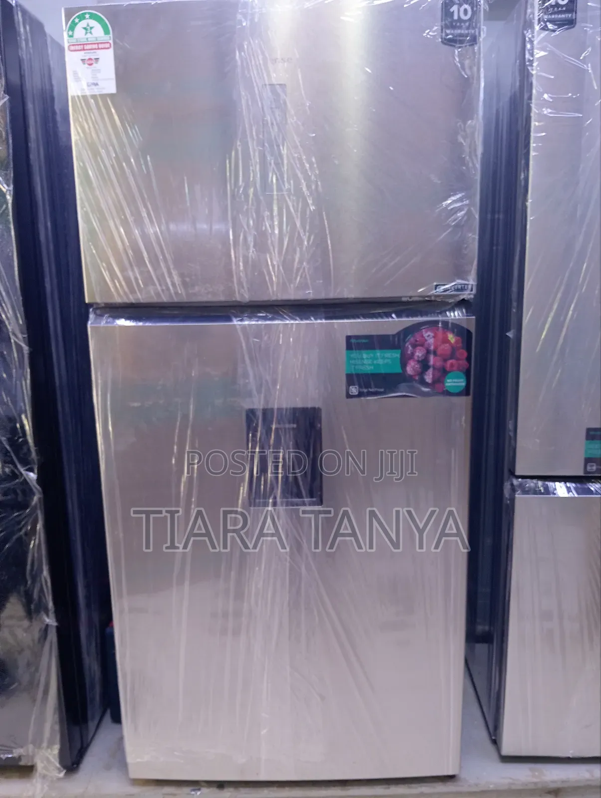 Hisense 510L Fridge-Ref510dr Double Door Fridge