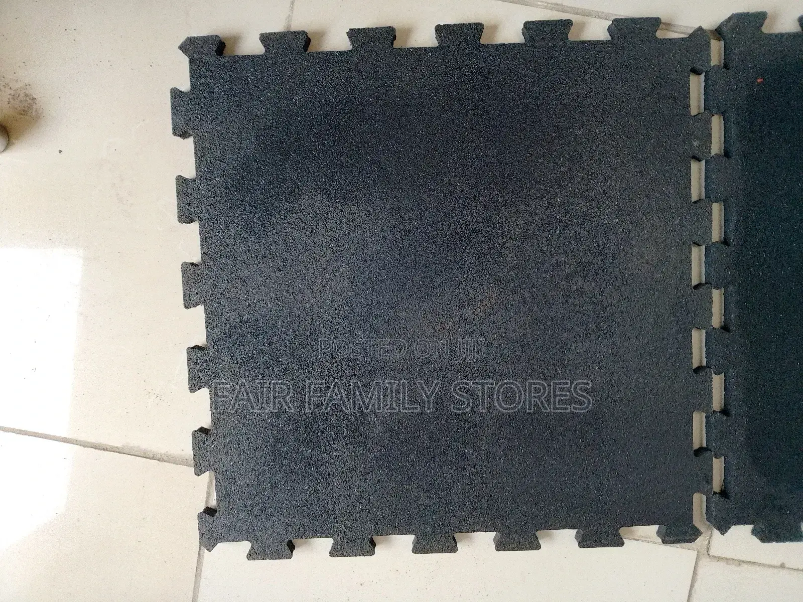Interlocking Gym Rubber Tiles 15mm