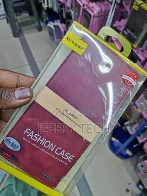 Universal Leather Flip Cover for Infinix Note 11-Red